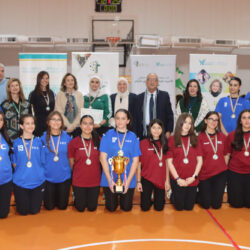 تحت رعاية صاحبة السمو الملكي الأميرة عالية كريمة توفيق الطباع حفظها الله حفل ختام بطولة جمعية الأيدي الواعدة الاولى لكرة الطائرة  – إناث بالتعاون مع    المدرسة المعمدانية  @ 2025