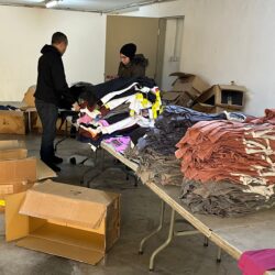 شكر وتقدير لشركة جوبدو على تبرعهم ب 10000 قطعة ملابس ستوك